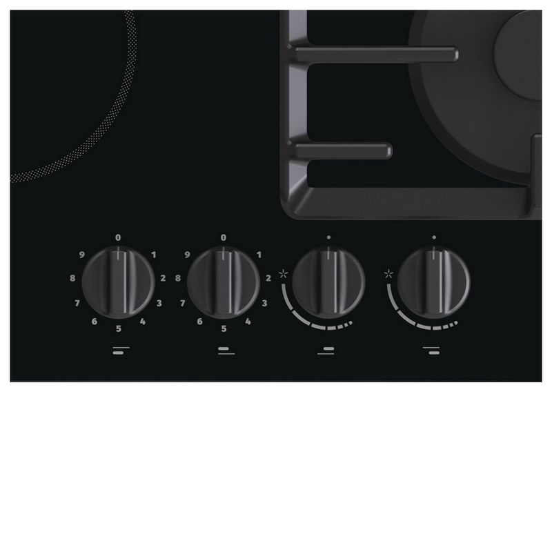 Plită incorporabilă mixtă Gorenje GCE691BSC Negru