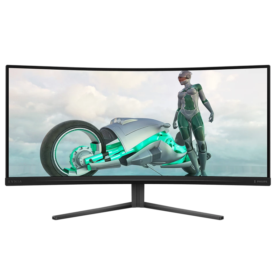 34" Monitor Gaming Philips 34M2C3500L, VA 3440x1440 WQHD, Negru