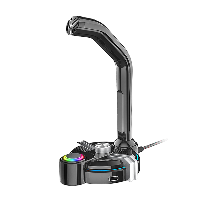 Microphones Havit GK56B, Omnidirectional, 30Hz-16kHz, 1.5m. RGB, USB