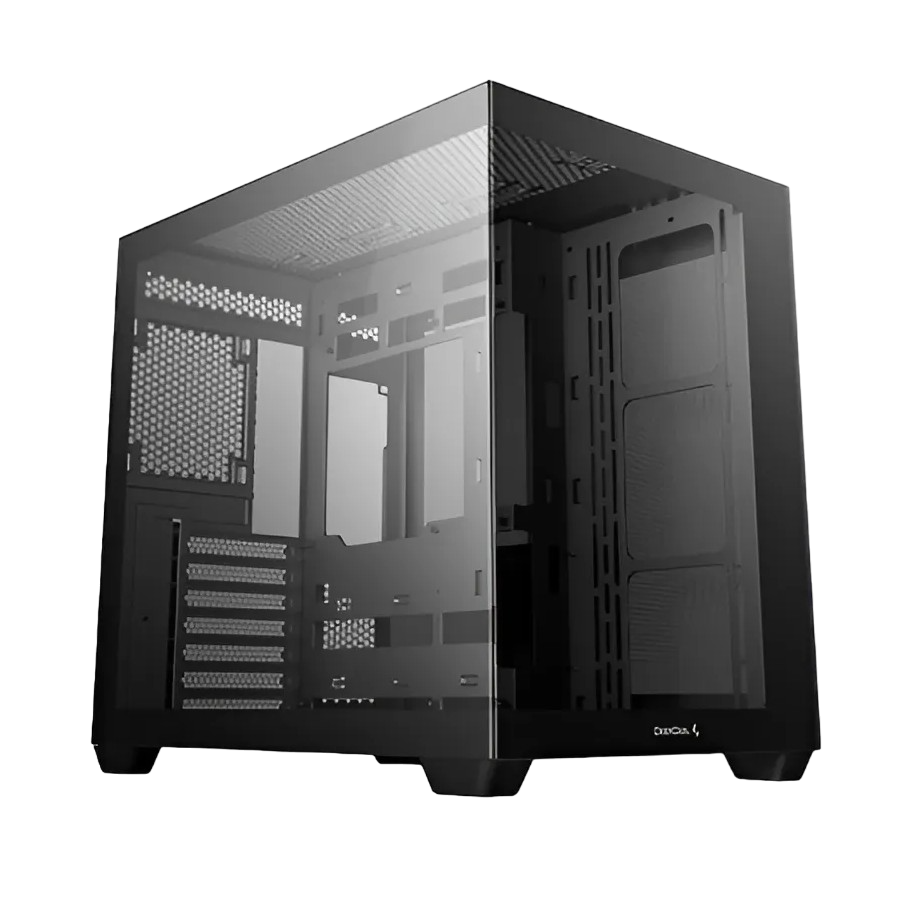 Carcasă PC Deepcool GC530, Midi-Tower, Fără PSU, Negru