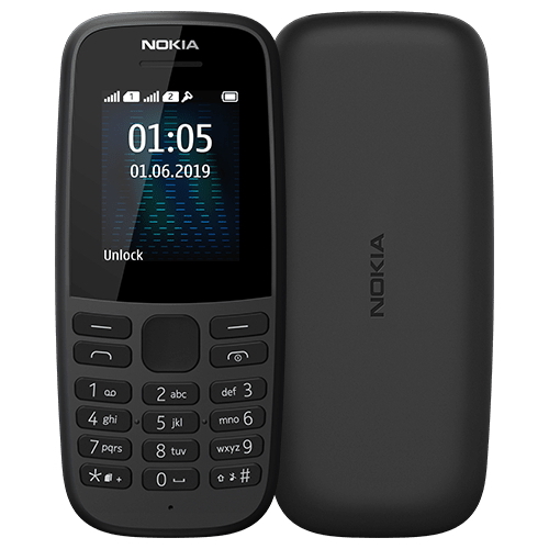 Telefon mobil Nokia 105 (2019) DS Black