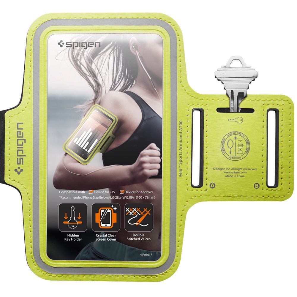 Spigen A700, Sport Armband, Neon
