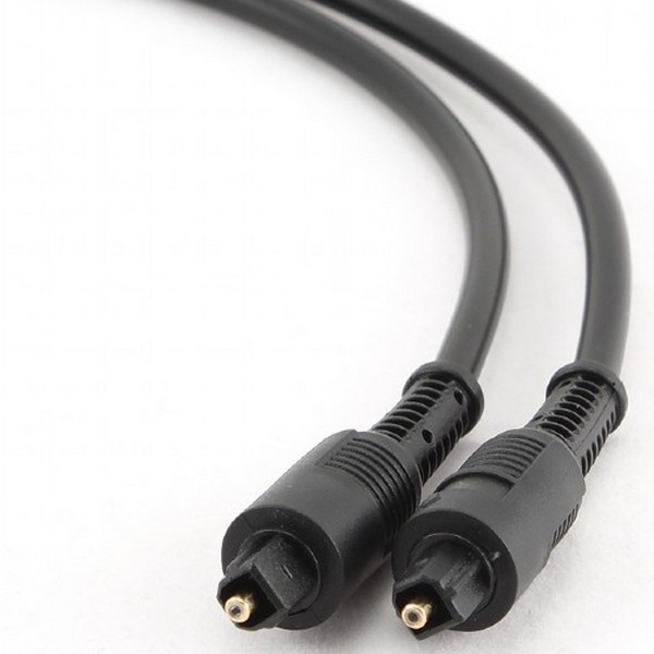Cablu audio Cablexpert CC-OPT-2M, Toslink - Toslink, 2m, Negru