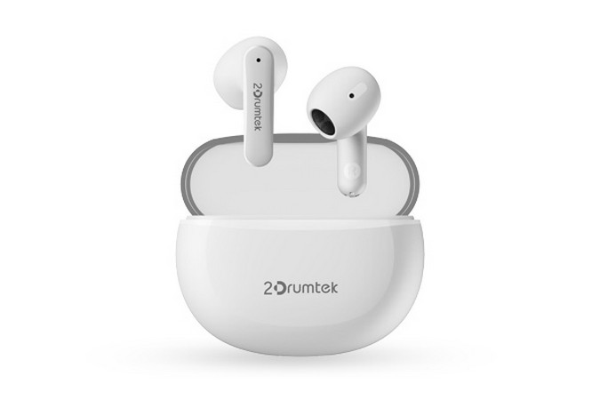 Wireless Earphones A4tech B20, 13 mm driver, 32 Ohm, 102db, Bluettoth 5.2, 40/380 mAh,IPX4, White