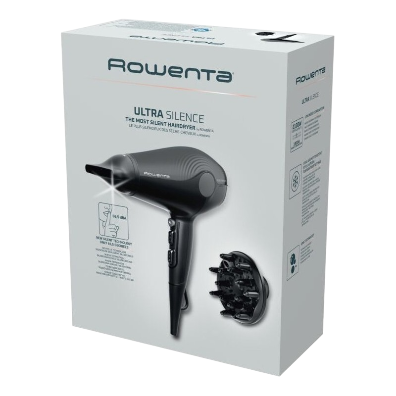 Uscător de păr Rowenta CV6430F0, 2100W, Negru