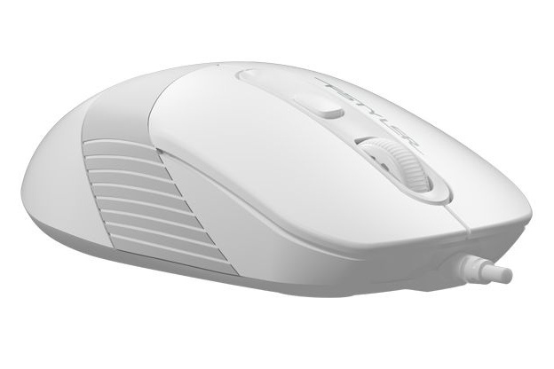 Мышь A4Tech FM10, Белый/Серый