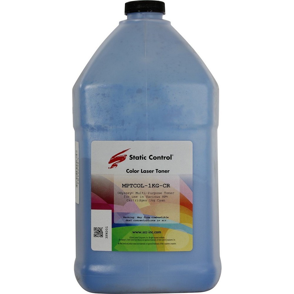 Toner SCC MPTCOL-1KG-CR, 1kg, Cyan