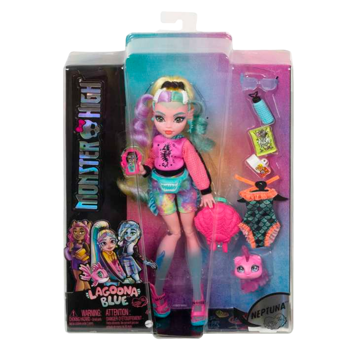 HHK55 Set de joc Monster High ” Lagoona Blue și Neptuna”