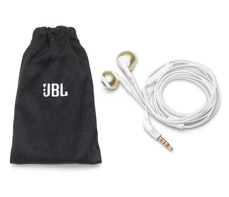 Căști pentru telefoane mobile JBL Tune 205, Cu fir, Auriu