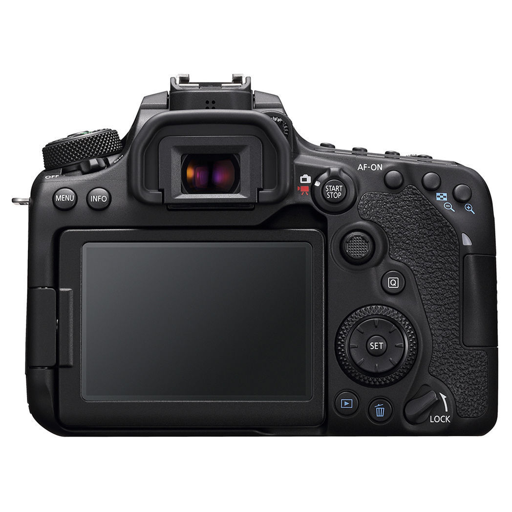 Aparat foto DSLR Canon EOS 90D + EF-S 18-135 IS, Negru