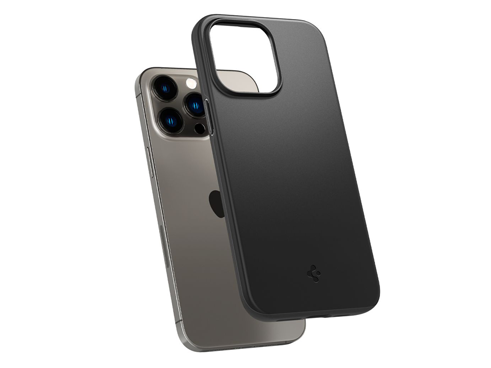 Spigen iPhone 14 Pro, Thin Fit, Black