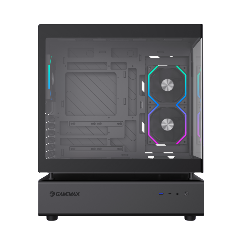 Компьютерный корпус Gamemax N80 BK Midi-Tower Черный