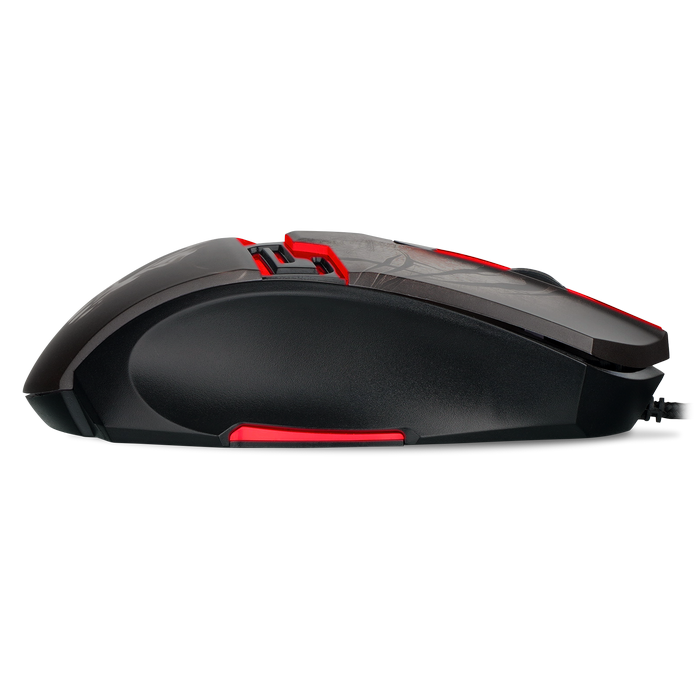 Gaming Mouse SVEN RX-G805, 500-8000 dpi, 6 buttons, Programmable, RGB, Backlight, Black, USB