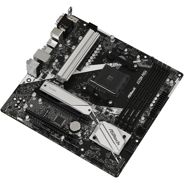 Материнская плата ASRock A520M PRO4 AM4 Micro-ATX
