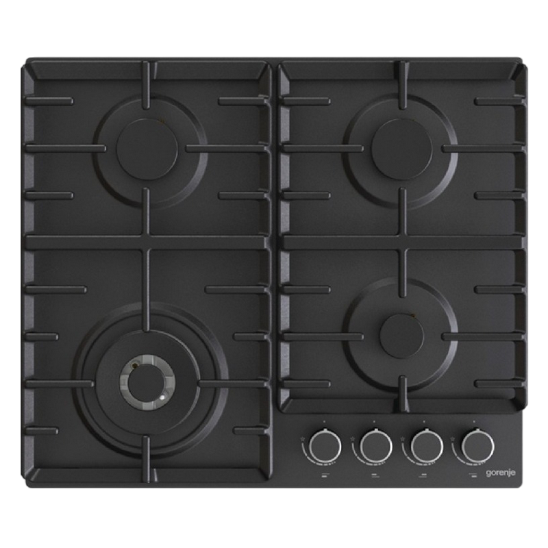 Газовая варочная панель Gorenje GW 642 AB, Чёрный