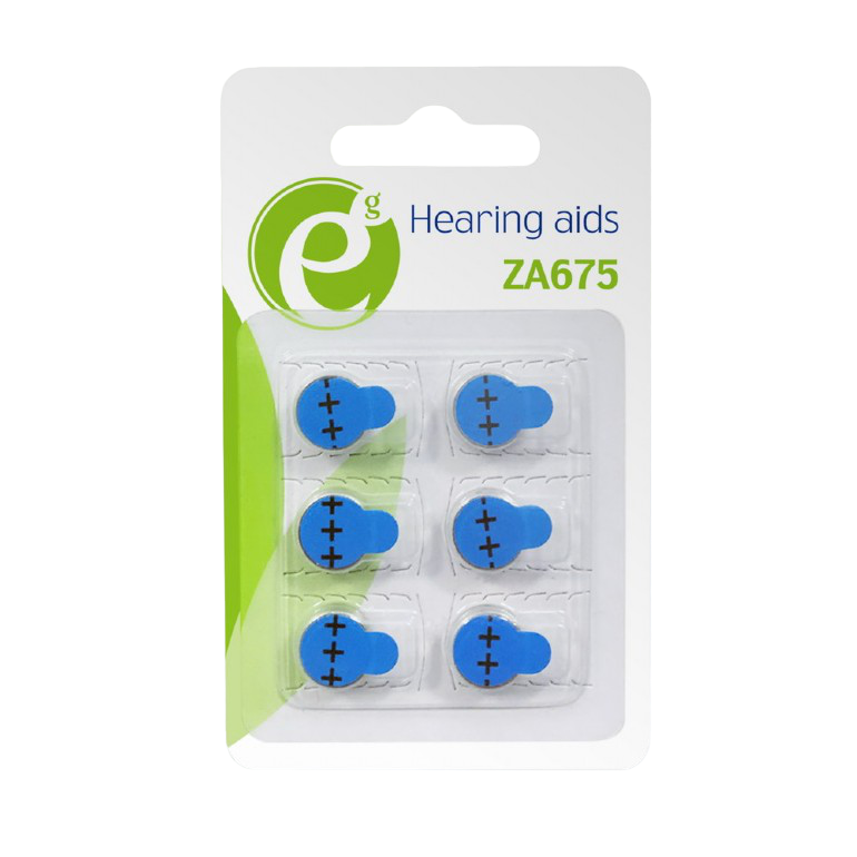ZA675, Blister*6, Energenie, EG-BA-ZA675-01, 5.4x11.6mm, 580mAh