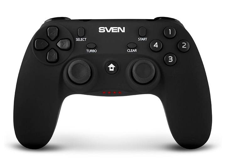 Wireless Gamepad SVEN GC-3050, 4 axes, D-Pad, 2 mini joysticks, 13 buttons