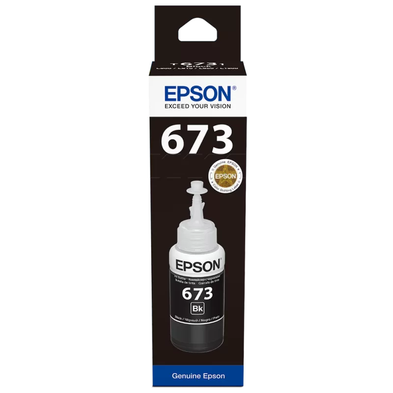 Ink  Epson T67314A black bottle 70ml