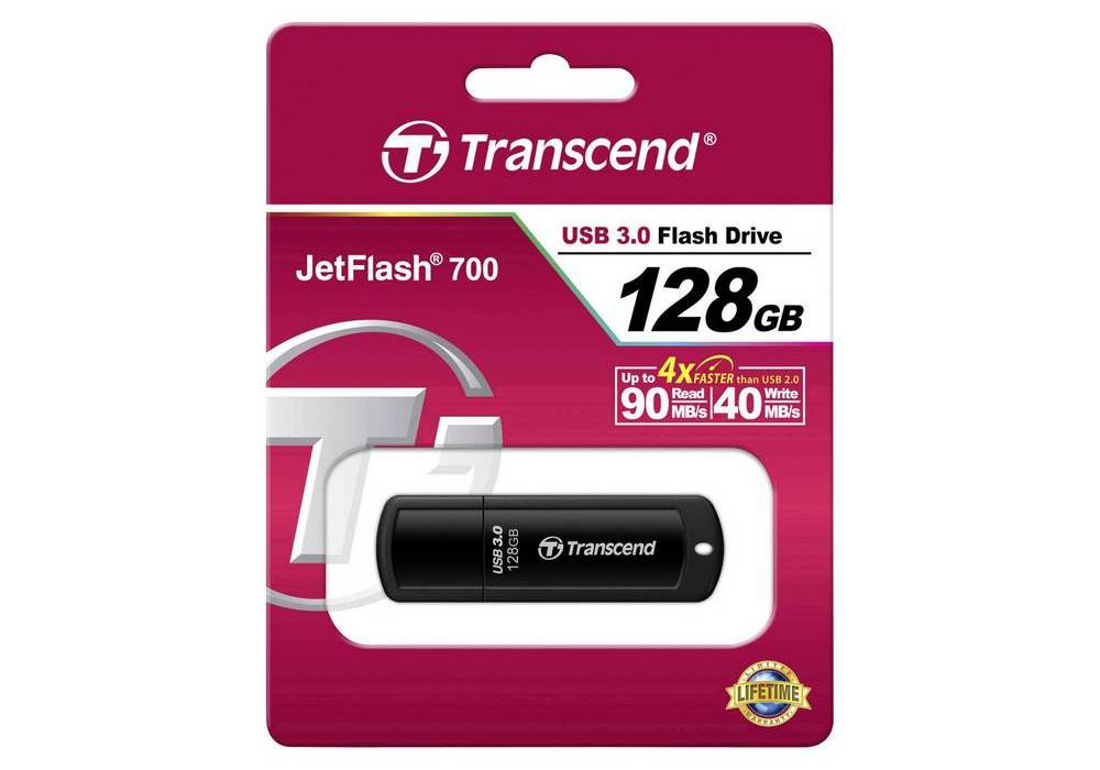 Flash Drive Transcend JetFlash 700128GB USB3.1