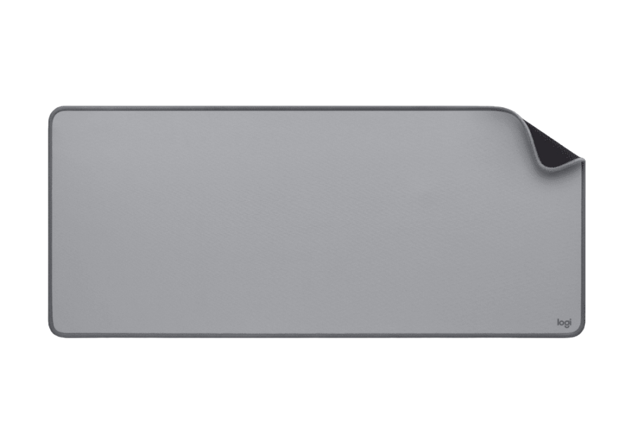 Mouse Pad Logitech Desk Mat, 700 x 300 x 2mm, Nylon + Polyester, 286g., Mid Grey