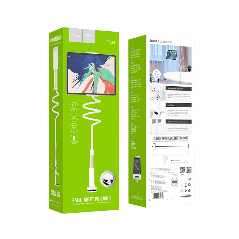 Настольный держатель телефона Hoco PH24 Белый