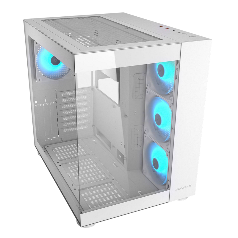 Carcasă PC Cougar FV150 RGB Midi-Tower Alb