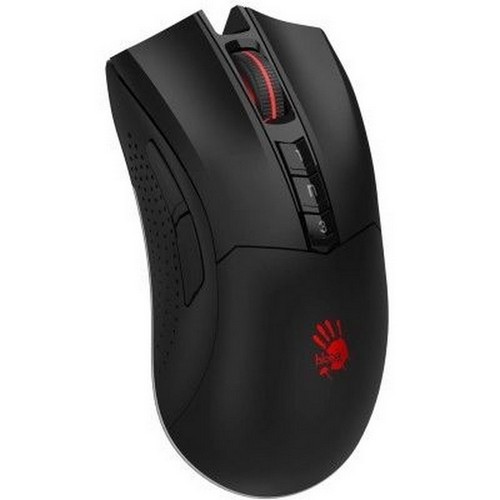 Wireless Gaming Mouse Bloody R90 Plus, 100-5000dpi, 8 buttons, 25G, 250IPS, Rechargeable, Black