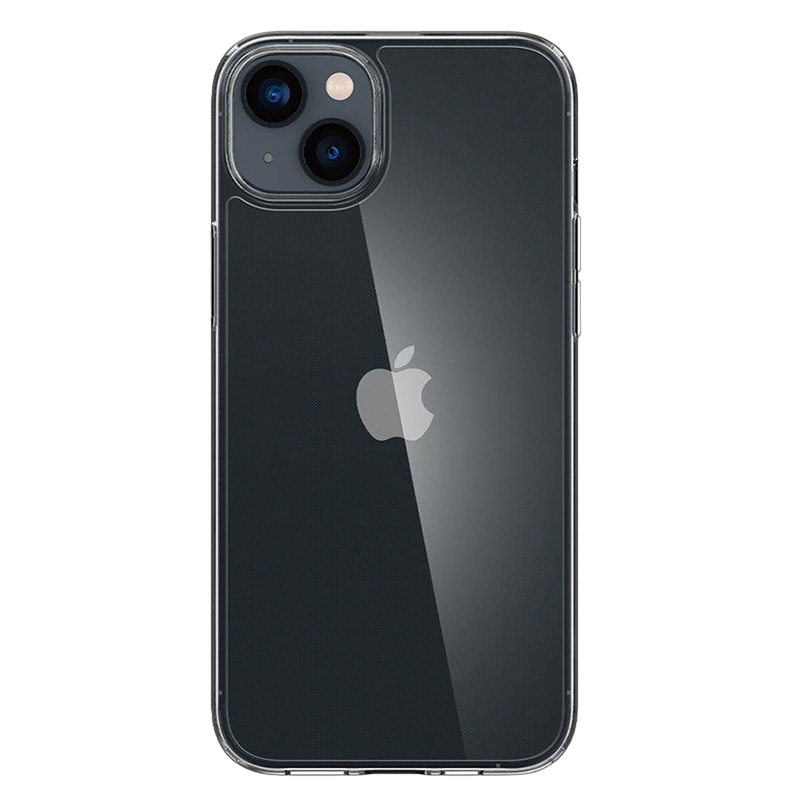 Spigen iPhone 14, Airskin Hybrid, Crystal Clear