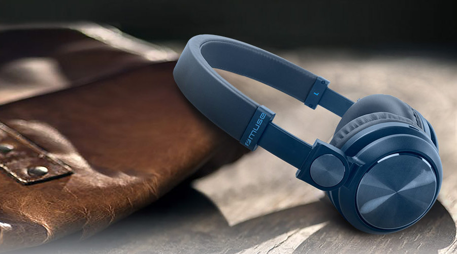 Bluetooth Headphones MUSE M-276 BTB Blue