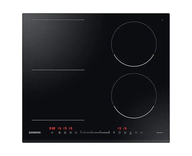 Plită cu inducție Samsung NZ64R3747BK/WT, Negru