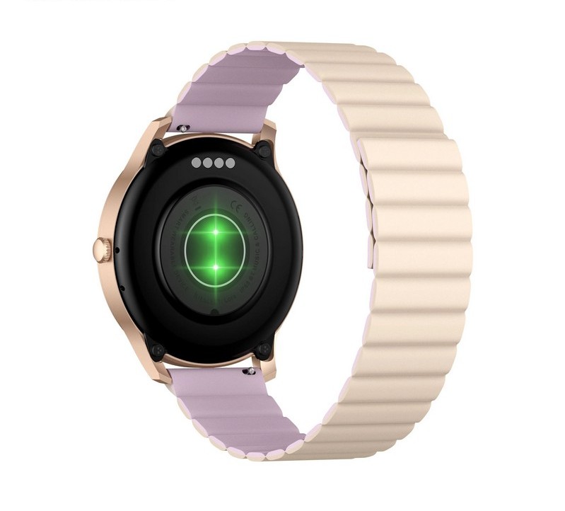 Kieslect Smart Watch Lora, Magnetic Strap, Gold