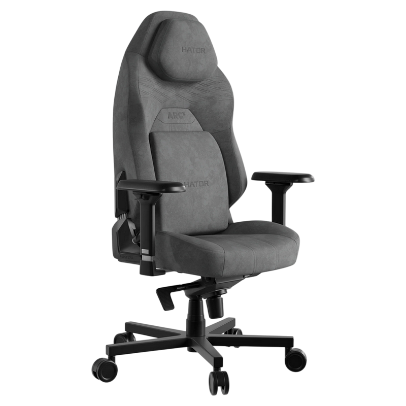 Scaun Gaming HATOR Arc 3 L Velur Gri