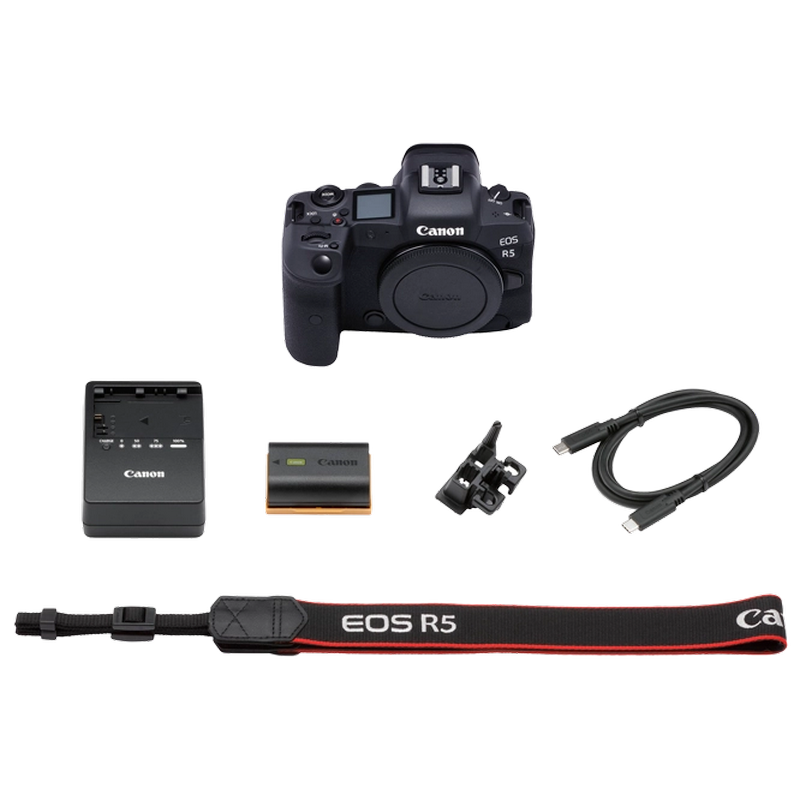 Беззеркальный фотоаппарат Canon EOS R5, Чёрный