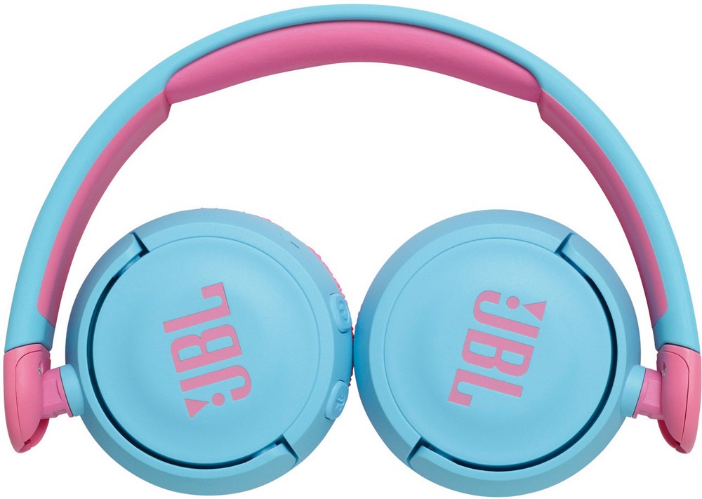 Детские наушники JBL JR310, Bluetooth/Проводное аналоговое, Голубой