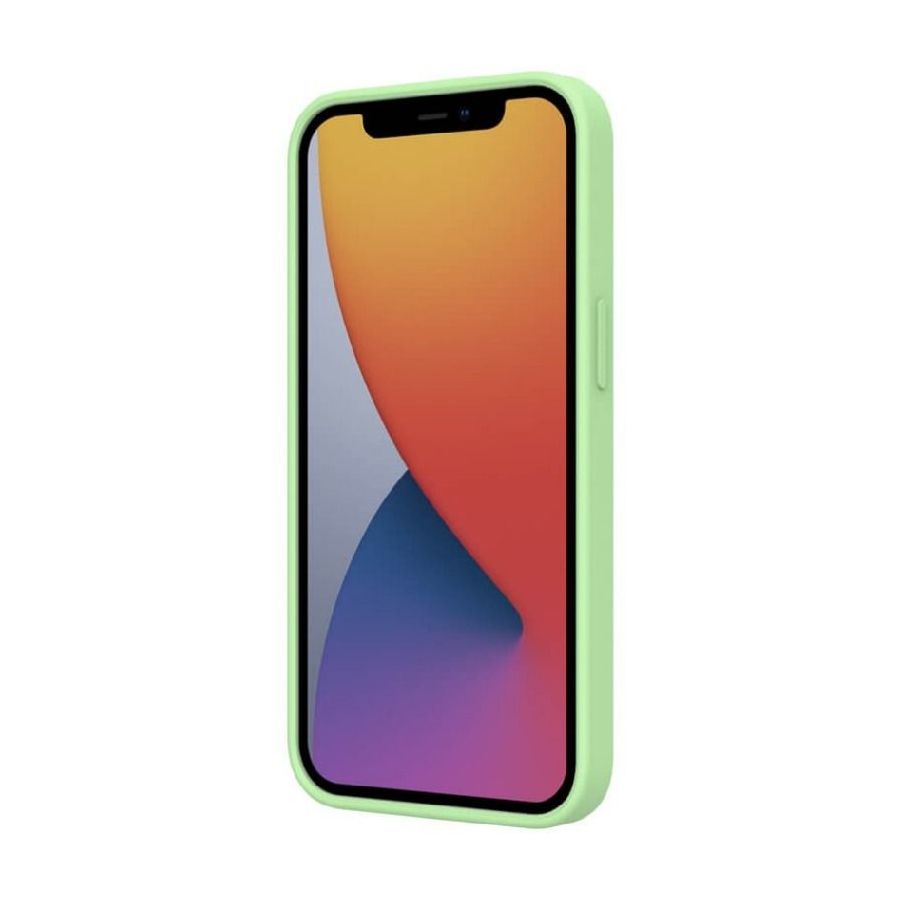 Husă Nillkin iPhone 13 Pro, CamShield Silky Silicone, Mint Green