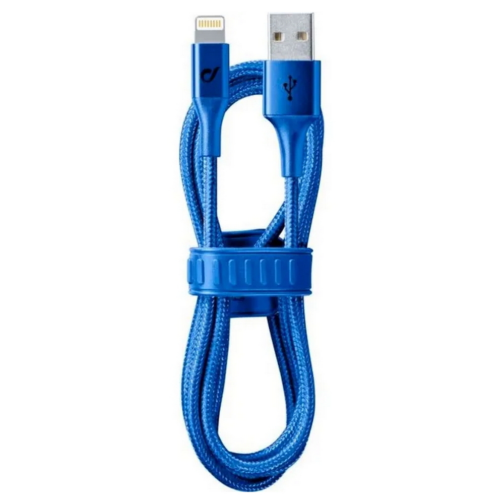 Lightning Cable Cellular, Strip MFI, 1M, Blue