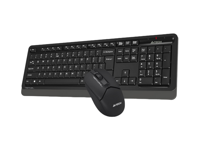 Клавиатура и мышь A4Tech FG1012S, Беспроводное, Чёрный