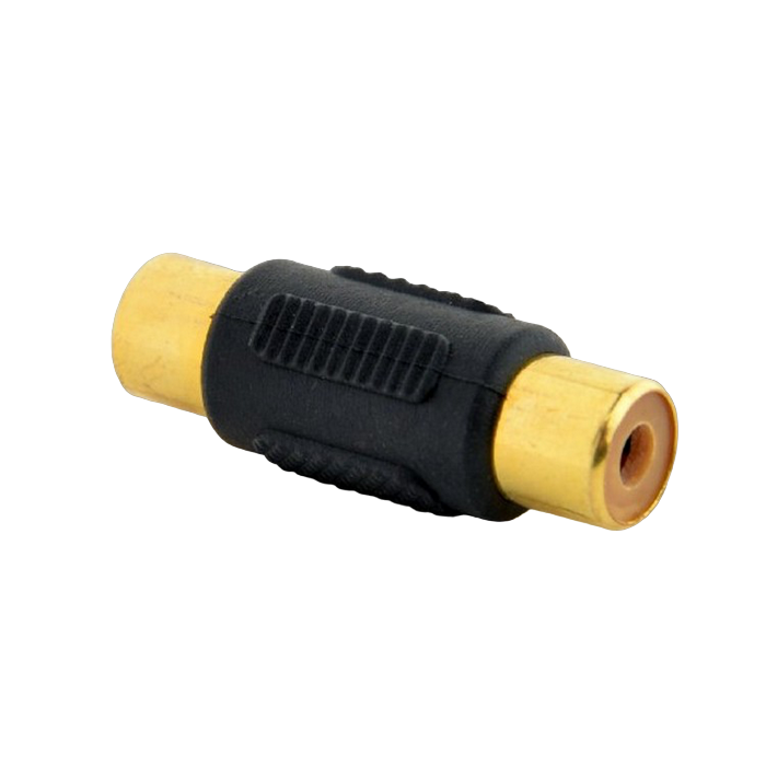 Audio adapter RCA (F) to RCA (F) Singl coupler, Cablexpert A-RCAFF-01