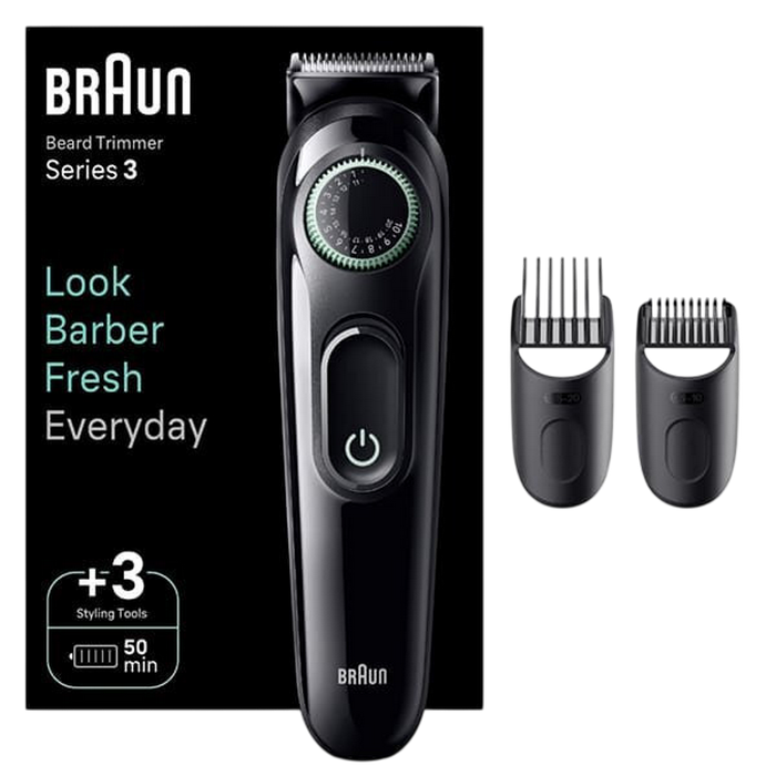 Мужской триммер braun bt3411, чёрный Thumbnail 7