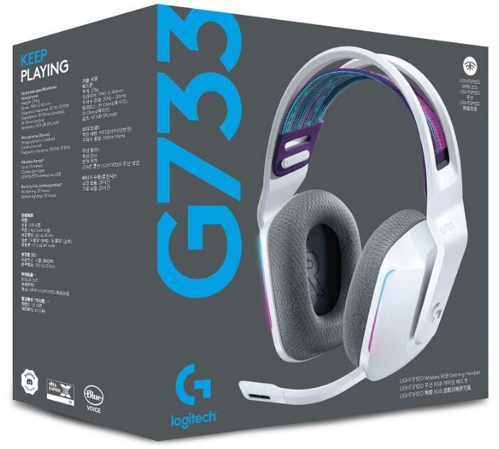  Wireless Gaming Headset Logitech G733