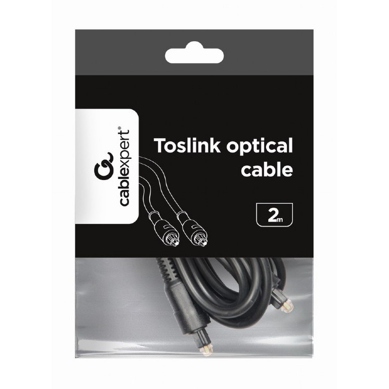 Audio optical cable Cablexpert 2m, CC-OPT-2M