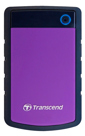 HDD portabil extern Transcend StoreJet 25H3P,  2 TB, Purple (TS2TSJ25H3P)