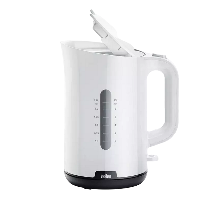 Fierbător electric Braun WK 1100 WH, Alb | Negru