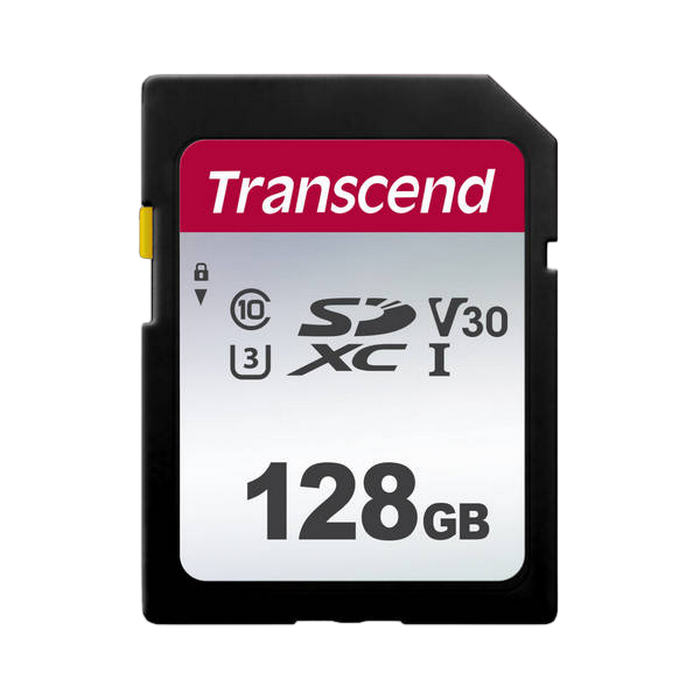 128GB SDXC Card (Class 10)  UHS-I, U3, Transcend 340S  