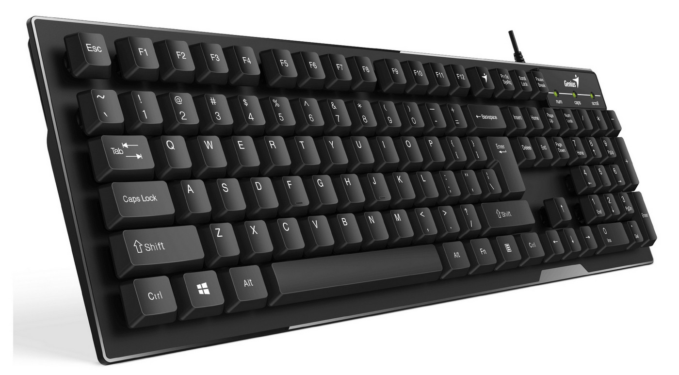 Tastatură Genius Smart KB-102, Cu fir, Negru
