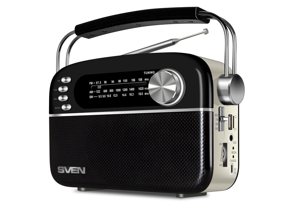 Портативное радио SVEN SRP-505, Чёрный