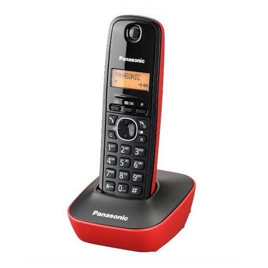 Dect Panasonic KX-TG1611UAR, Red, AOH, Caller ID