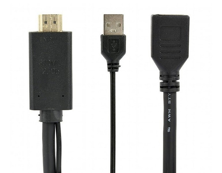 Adapter DP F to HDMI M  Active 4K Cablexpert 