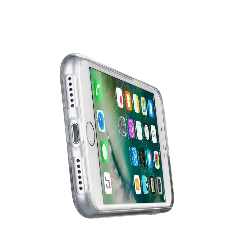 Cellular Apple iPhone 8/7/SE 2020, Clear duo, Transparent