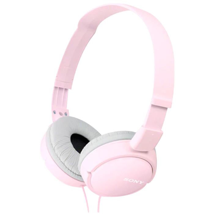 Гарнитура для мобильных телефонов SONY MDR-ZX110AP, Проводной аналоговый, Розовый